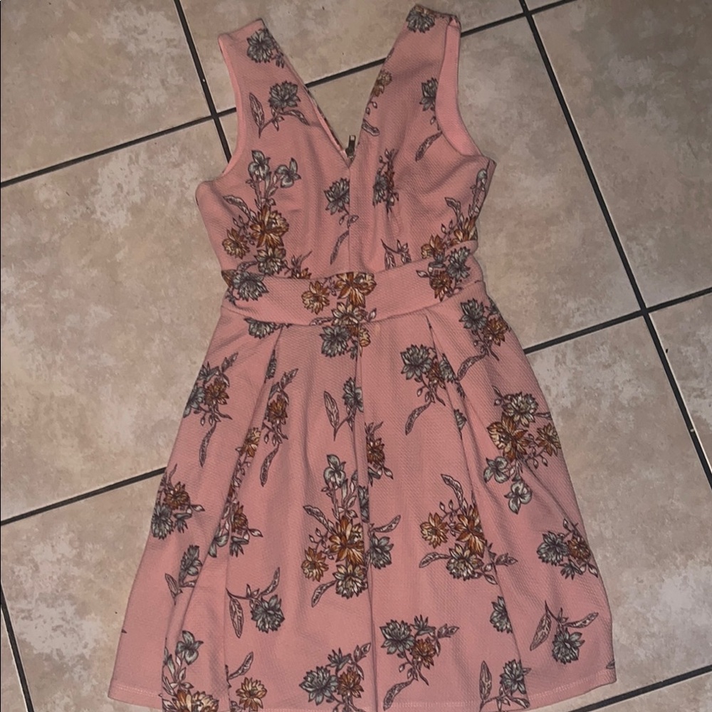 Floral Pink Dress